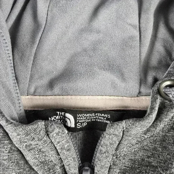 The North Face Hoodie Jacket Full Zip Gray Sz Sm Outdoor Hiking Athletic - Picture 4 of 8